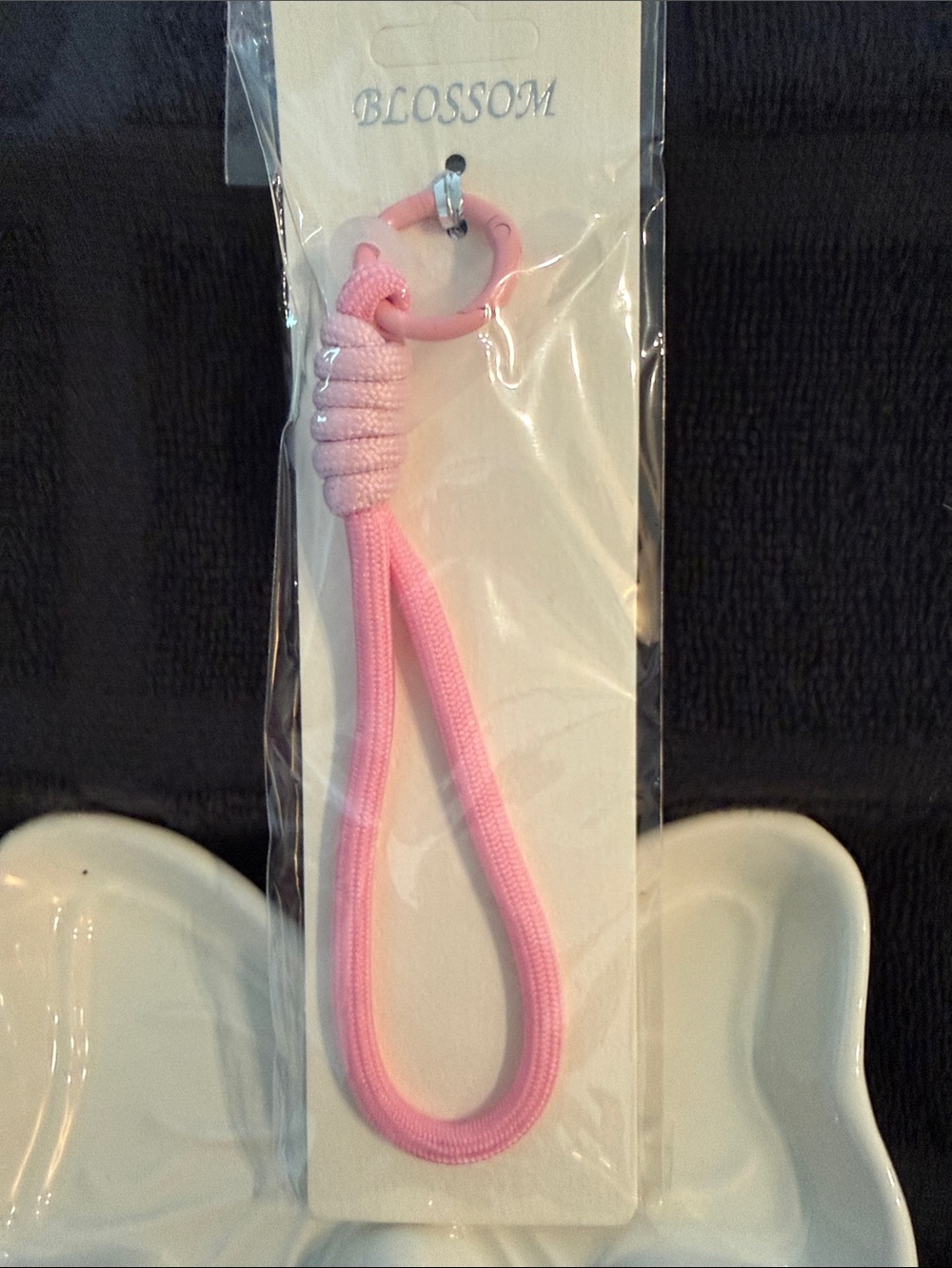Blossom Pink Key & Card Holder Loop